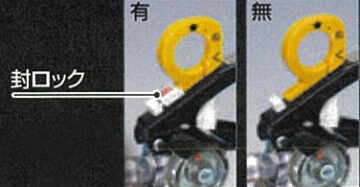 封ロック